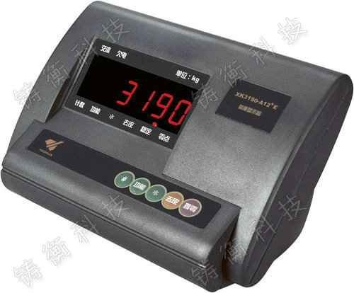 電子平臺(tái)秤X(jué)K3190-A12E顯示器